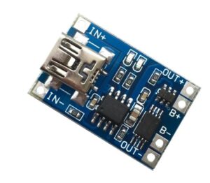 TP4056 1A Li-ion Lithium Battery Charging Module With Current Protection-Mini USB