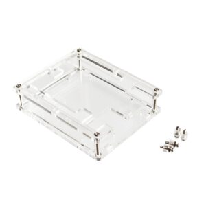 Clear Acrylic Box Enclosure Transparent Case Shell F Arduino Uno R3 Board Module, UNO Not Inlcuded