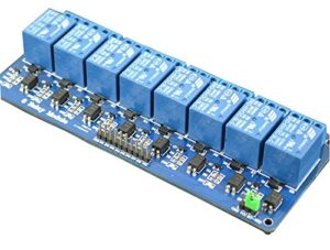 8 Channel Relay Control Panel PLC Relay 5V Module With Optocoupler For Arduino