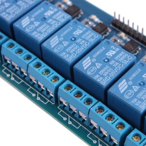 8 Channel Relay Control Panel PLC Relay 5V Module With Optocoupler For Arduino