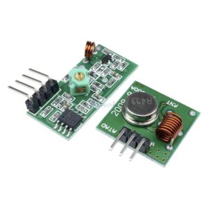 433Mhz RF Wireless transmitter and receiver kit