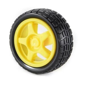 Robot Wheel for BO Motors RC Car 65 X 25 mm Approx