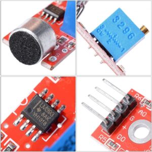 Sound Detection Module Sensor for Intelligent Vehicle Arduino Compatible