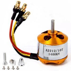 A2212 10T 13T 1400KV Brushless Motor for Drone (Soldered Connector)