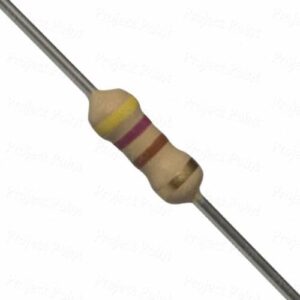 470 ohm, 0.25W Carbon Film Resistors(Pack of 100)