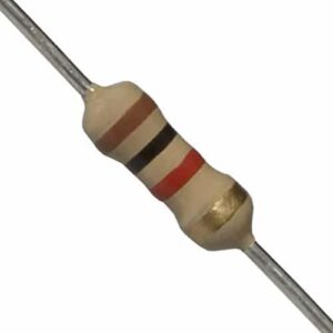 1K Ohm 0.25W Carbon Film Resistors