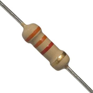 3.3 Kohm, 0.25W Carbon Film Resistor(Pack of 100)