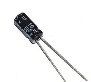 10µF 50V Electrolytic Capacitor (Pack of 50)