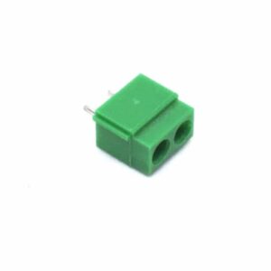 2 Pin Screw Type PCB Terminal Block - 5mm Pitch (Pack of 5)