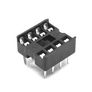 8 Pin DIP IC Base or IC Socket 8 Pin DIP IC Base or IC Socket 8 Pin DIP IC Base or IC Socket