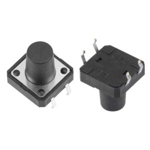 12x12x12mm Tactile Push Button Switch-10Pcs.