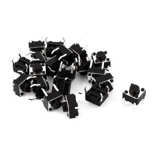 12x12x7.3mm Tactile Push Button Switch-10Pcs.XR105 F3L