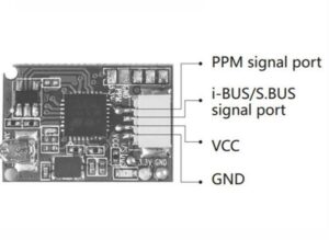 FlySky-FS-A8S-2.4G-8CH-Mini-Receiver-module-2