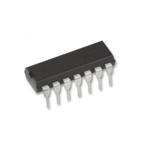 MCP3204 12-Bit 4-Channel A/D Converter with SPI Interface IC DIP-14 Package