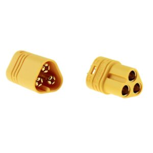 MT30 3 Pole Motor/ESC Connector Set Male