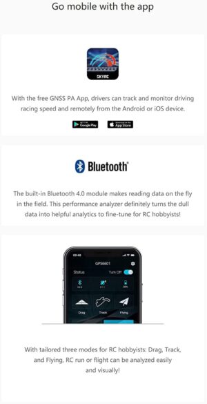 SKYRC GSM020-GNSS Performance Analyzer / Speed Meter for RC Models