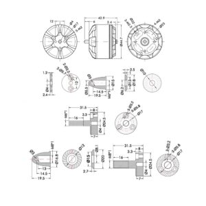 T Motor Navigator MN4014 330KV