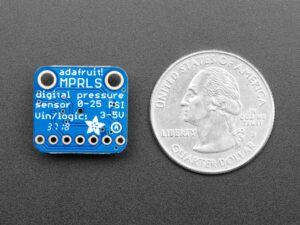 Adafruit MPRLS Ported Pressure Sensor Breakout – 0 to 25 PSI RoHS Compliant