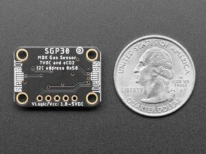 Adafruit SGP30 Air Quality Sensor Breakout – VOC and eCO2 – STEMMA QT / QwiicRoHS Compliant