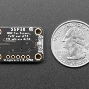 Adafruit SGP30 Air Quality Sensor Breakout – VOC and eCO2 – STEMMA QT / QwiicRoHS Compliant