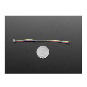 Adafruit STEMMA QT / Qwiic JST SH 4-pin Cable – 100mm Long