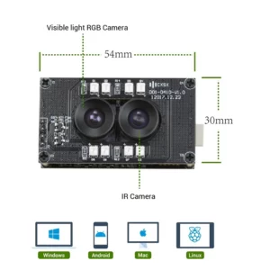 Arducam 2MP 1080P Day and Night Mini Stereo USB Camera