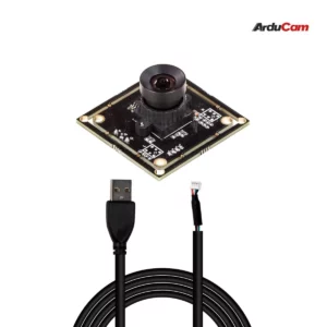 Arducam 120fps Global Shutter Color USB Camera Board, 1MP OV9782 UVC Webcam Module with Low Distortion M12 Lens Without Microphones