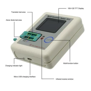 LCR-TC1 Full-Color Multifunction Transistor Tester