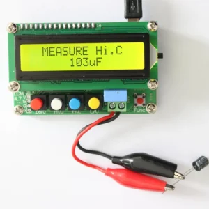 LC100A 2.5″ LCD Digital High Precision Inductance/Capacitance (L/C) Meter