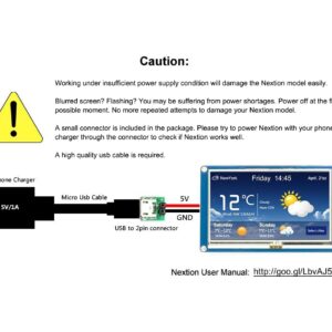 Nextion BASIC NX3224T024 2.4″ TFT ManMachine Interface HMI kernel LCD Touch Display