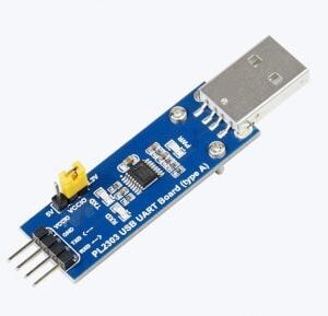 Waveshare PL2303 USB To UART (TTL) Communication Module V2, USB-A Connector