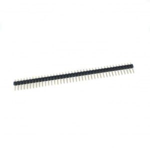 2.54mm 1×40 Pin Male Single Row Straight Short Header Strip (Pack of 3)