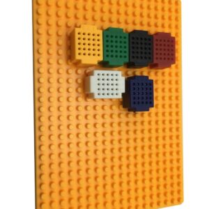 XF-25 Ultra Mini Multi-color Block Building breadboard