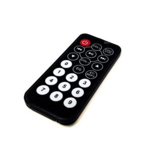 Black IR Remote Control (Without Battery)