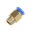 Pneumatic Coupler Air Connectors PC4-M10 4MM Straight Fitting For PTFE Bowden Tube 3D Printer 2