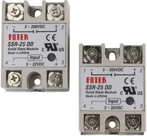 5-200V SSR-25DD Solid State Relay