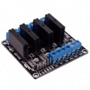 4 Channel 5V Relay Module Solid State High Level SSR DC Control 250V 2A with Resistive