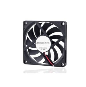 DC12V 8010 Double Ball Cooling Fan with XH2.54-2P 30CM Cable Size:80*80*10MM