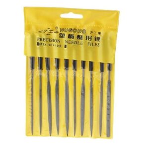 Hugong 10 pcs Precision Needle File Set