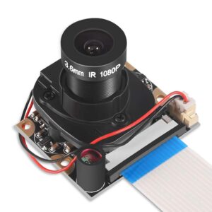 OV5647 5MP 1080P IR-Cut Camera for Raspberry Pi 3/4 with Automatic Day Night Mode