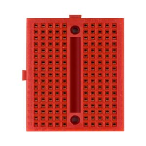 170pts Mini Breadboard SYB-170 Red with Connect