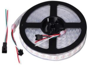 Epoxy WS2812B SMD LED Strip 60 LED/Meter Flexible 5M/Roll Waterproof 5V, IP65