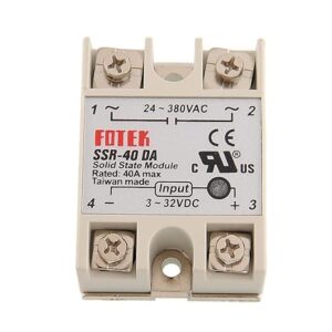 SSR-40DD Input 3-32VDC Output 5-60VDC Solid State Relay