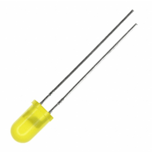 28mm Leg LED 3MM Yellow Use 2V 20mA