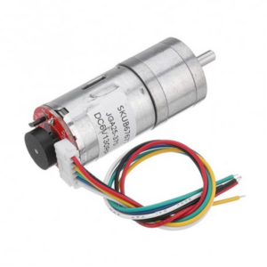 25GA-370 12V 200RPM DC Reducer Gear Motor with Encoder