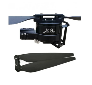 Hobbywing XRotor X8 Motor and X8 3090 or 3011 Folding Propeller Combo Kit – CCW